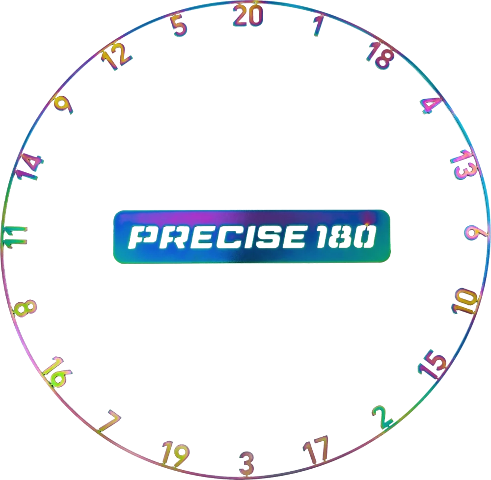 Precise 180 Number Ring