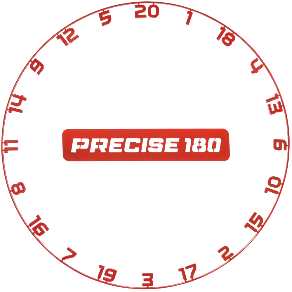 Precise 180 Number Ring