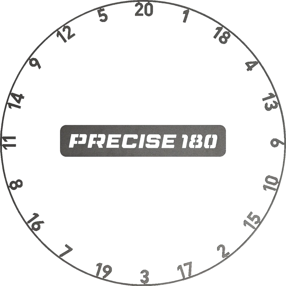 Precise 180 Number Ring