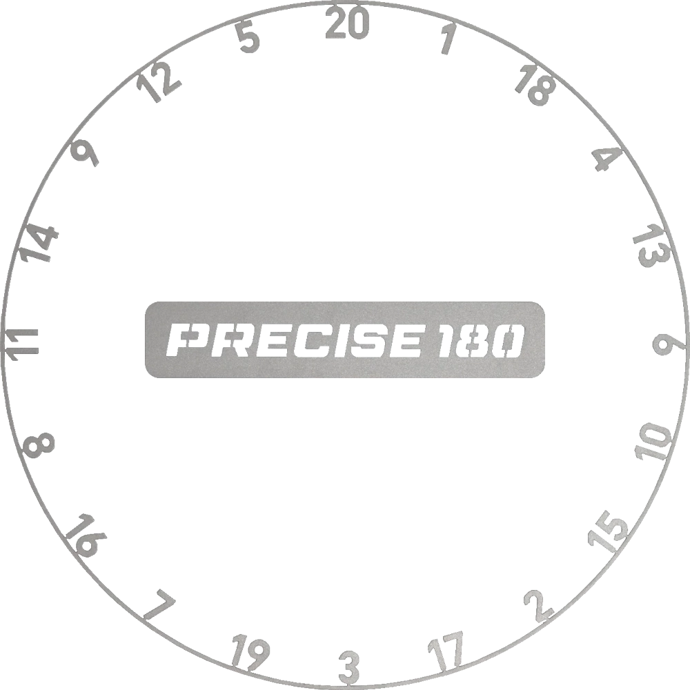 Precise 180 Number Ring