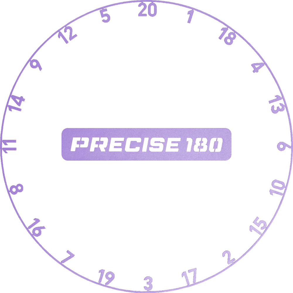 Precise 180 Number Ring