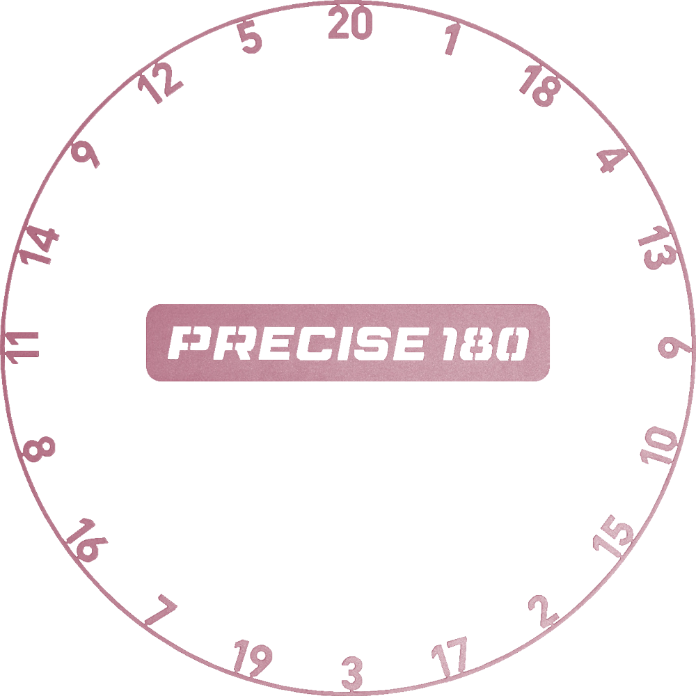 Precise 180 Number Ring