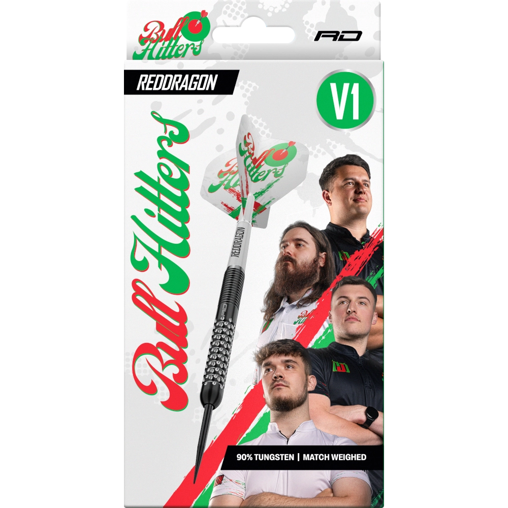 Red Dragon Bullhitters V1 Steel-Tip Darts 90%