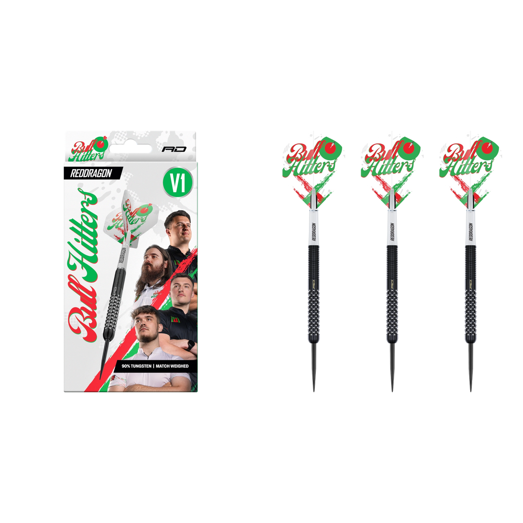 Red Dragon Bullhitters V1 Steel-Tip Darts 90%