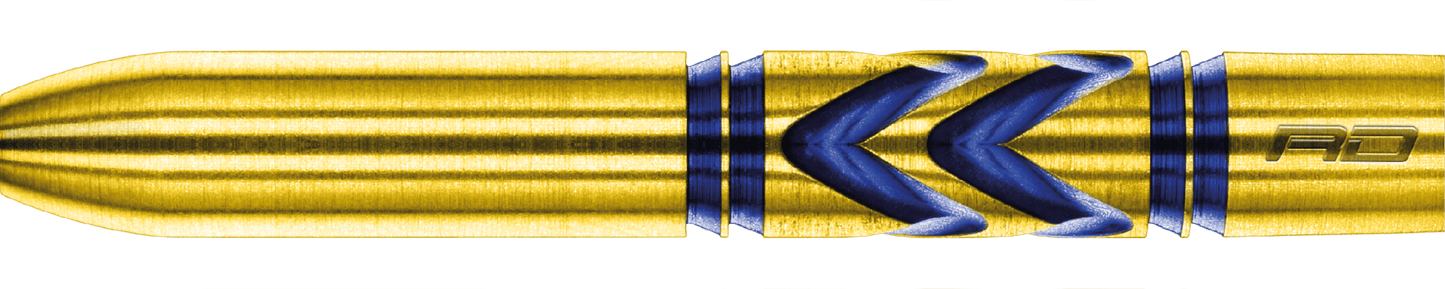 Red Dragon Gerwyn Price "Iceman" Avalanche Pro Gold Steel Tip Dart 90%