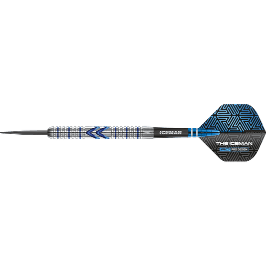 Red Dragon Gerwyn Price "Iceman" Midnight Edition Steeldart 90%