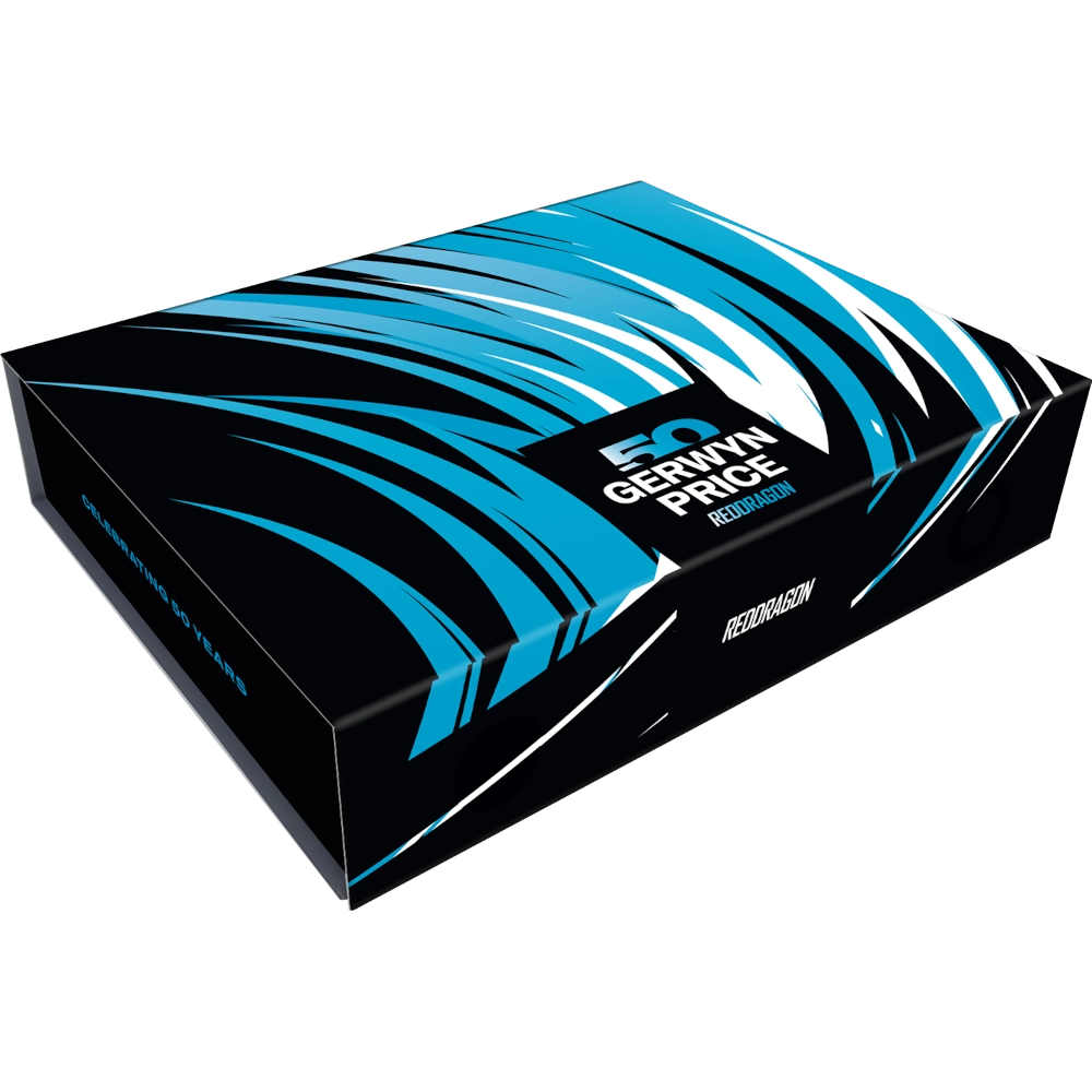 Red Dragon Gerwyn Price 50 Year Limited Edition Steeldart 90%