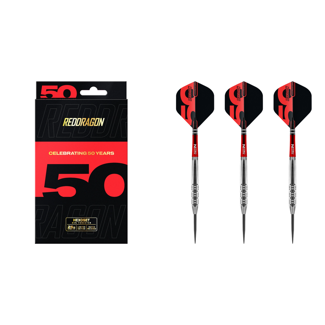 Red Dragon Hexoset 3 Steeldart 85%