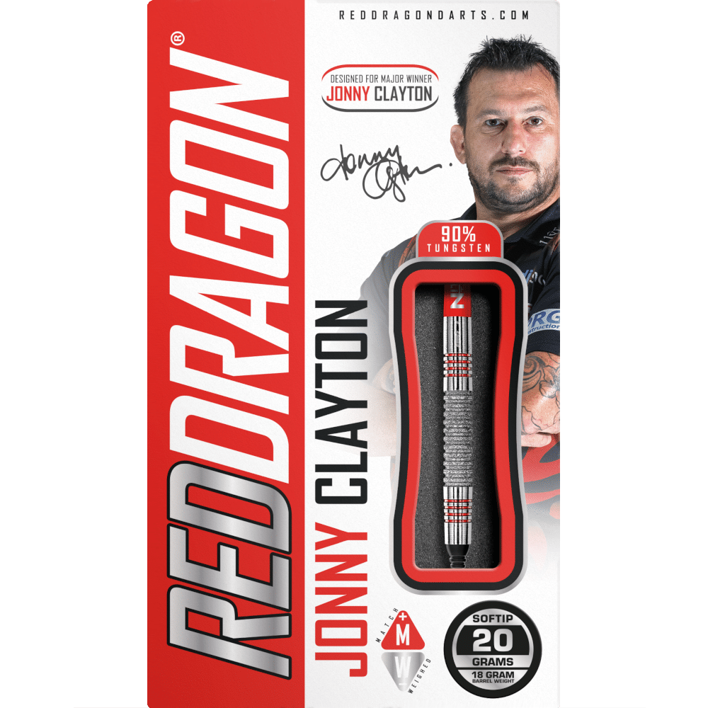 Red Dragon Jonny Clayton Element Softdart 90%