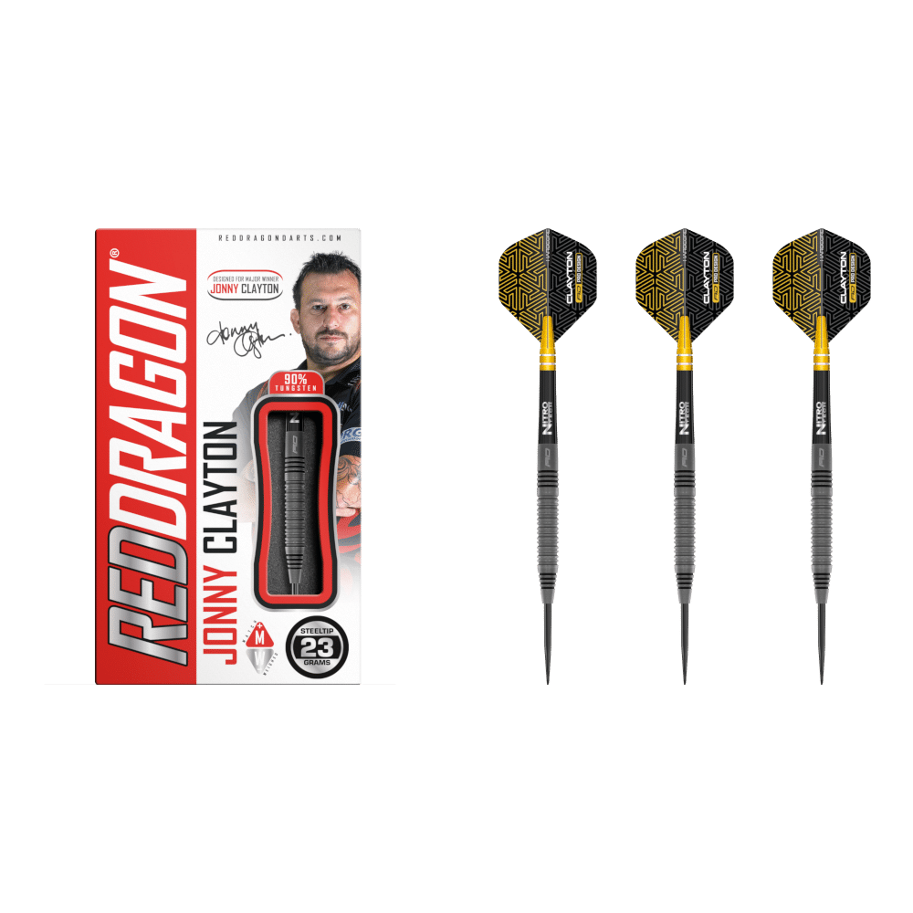 Red Dragon Jonny Clayton Oxide Edition Steeldart 90%