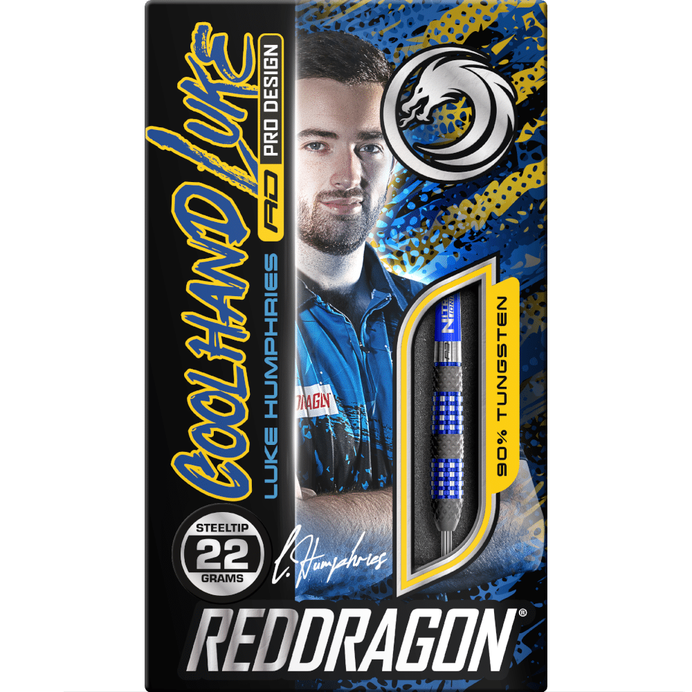 Red Dragon Luke Humphries "Coolhand Luke" TX2 Steeldart 90%