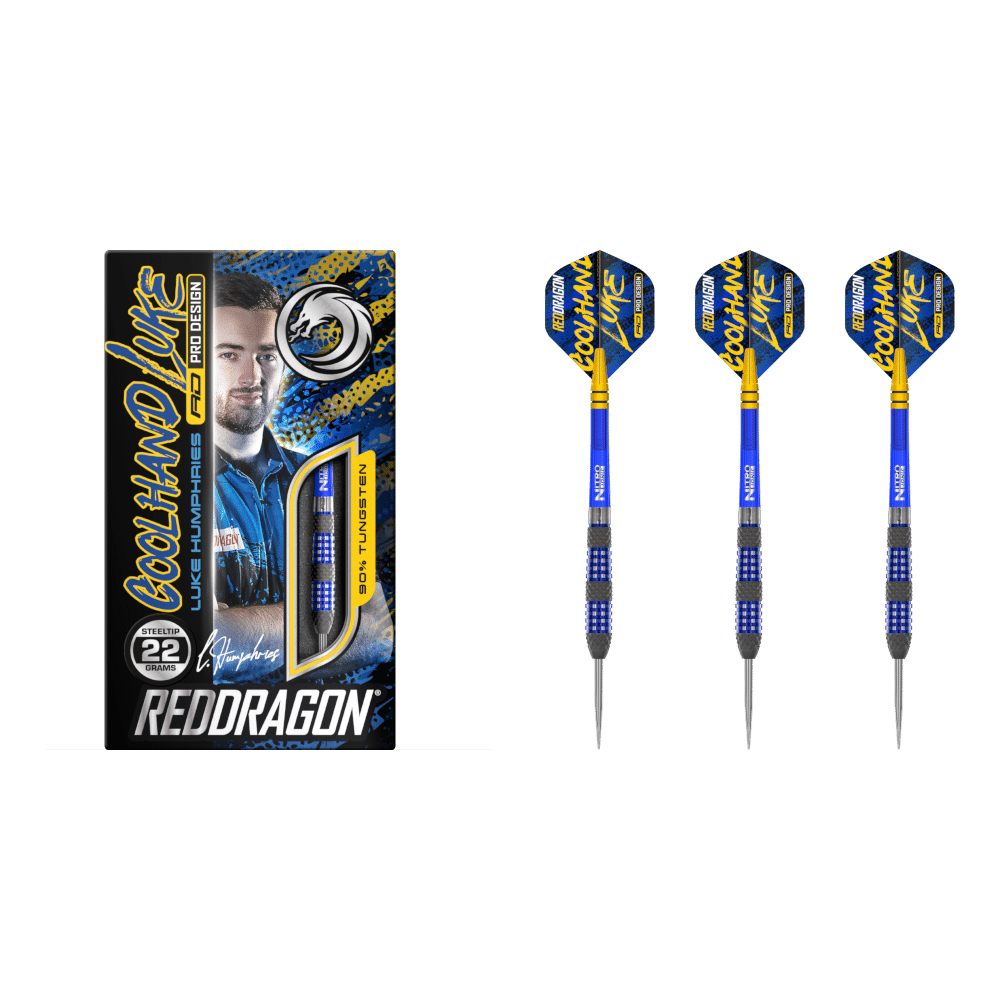 Red Dragon Luke Humphries "Coolhand Luke" TX2 Steeldart 90%