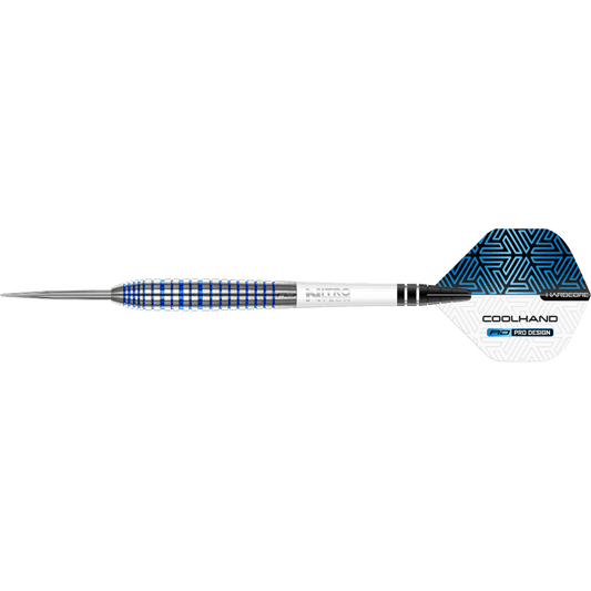 Red Dragon Luke Humphries "Coolhand Luke" TX3 Cool Blue Steeldart 90%