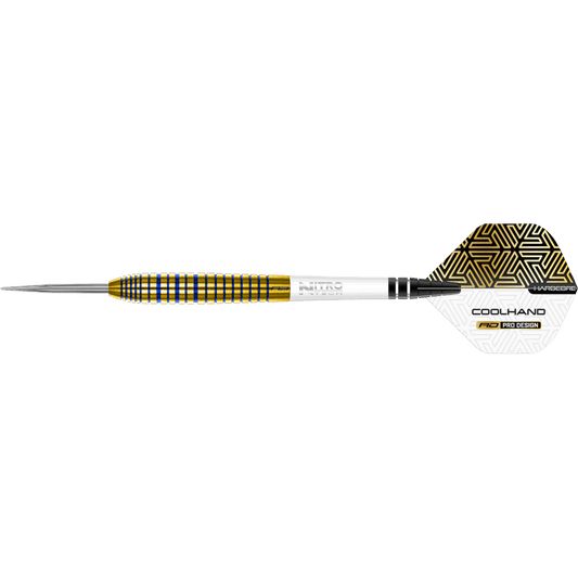 Red Dragon Luke Humphries "Coolhand Luke" TX3 Gold SE Steeldart 90%