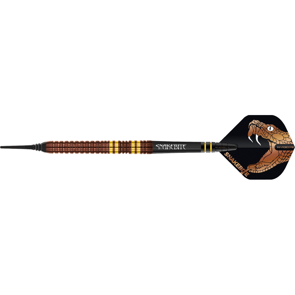 Red Dragon Peter Wright "Snakebite" Copper Fusion Softdart 90%