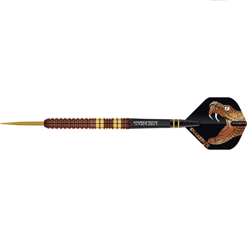 Red Dragon Peter Wright "Snakebite" Copper Fusion Steeldart 90%