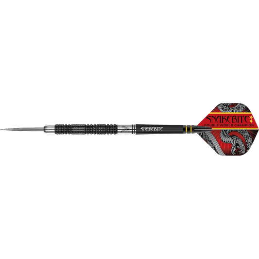 Red Dragon Peter Wright "Snakebite" DWC SE Black Steeldart 85%
