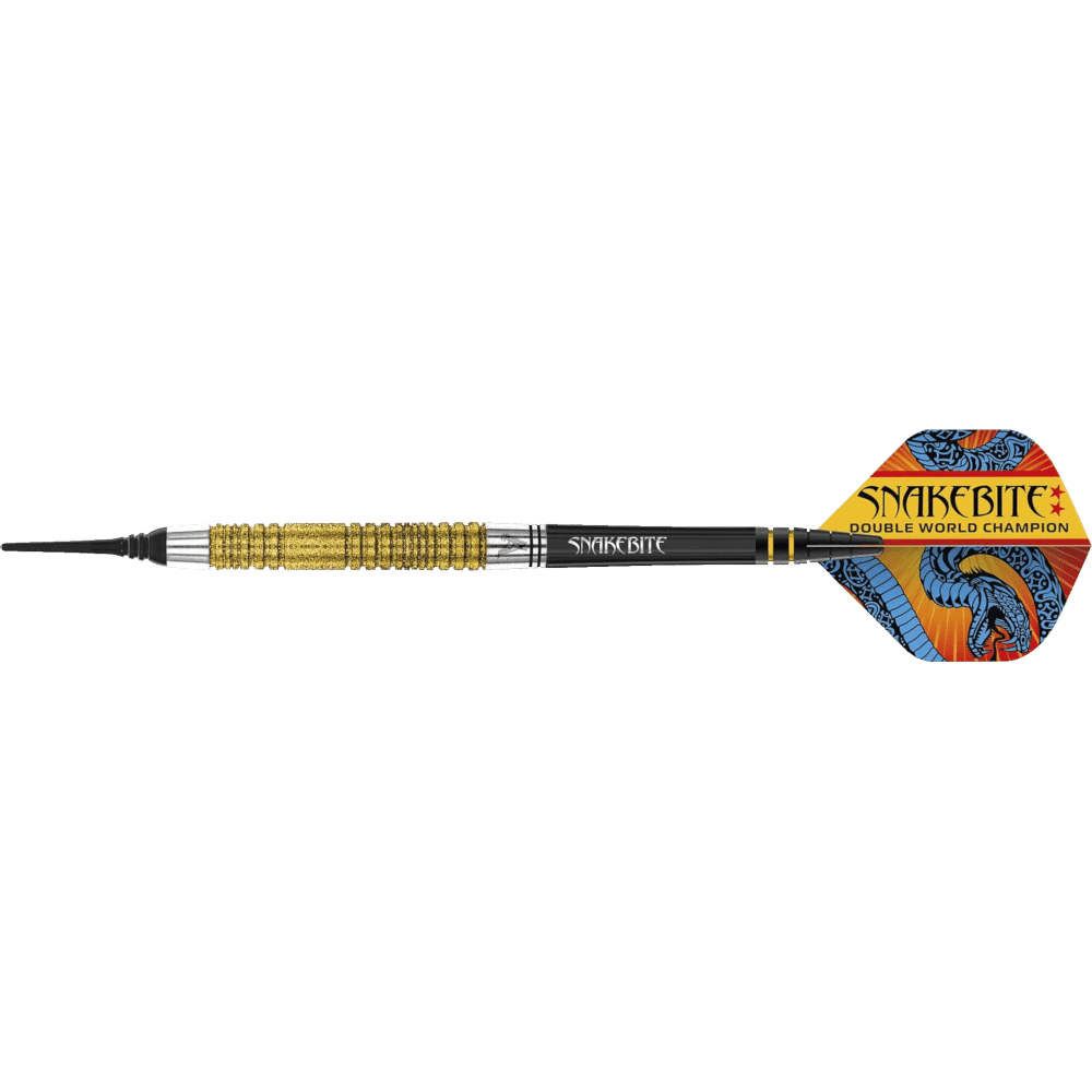 Red Dragon Peter Wright "Snakebite" DWC SE Gold Softdart 85%