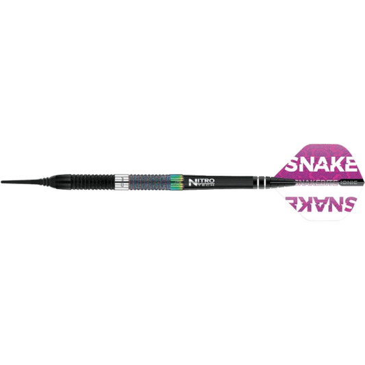 Red Dragon Peter Wright "Snakebite" WC Diamond Soft Tip Dart 90%