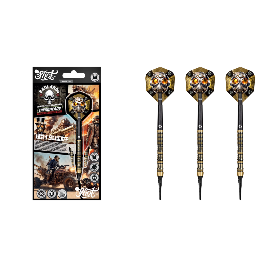 Shot Badlands The Sheriff Softdart 90%