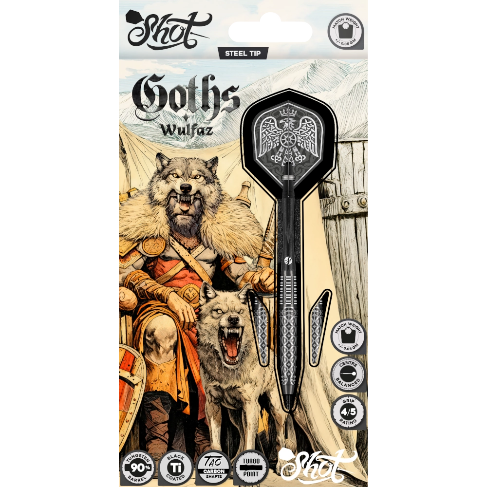 Shot Goths Wulfaz Turbo Point Steeldart 90%