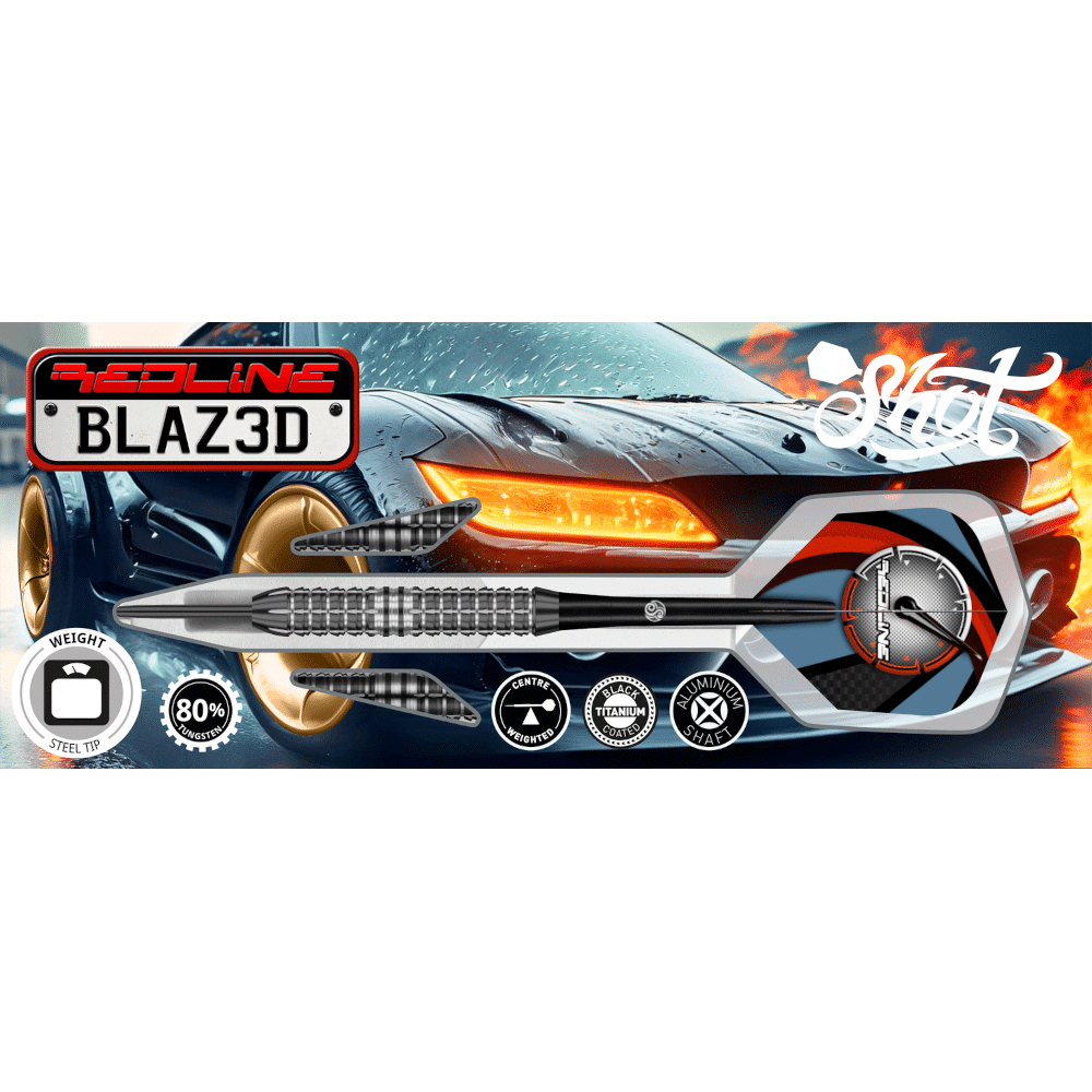 Shot Red Line Blaz3D Steeldart 80%