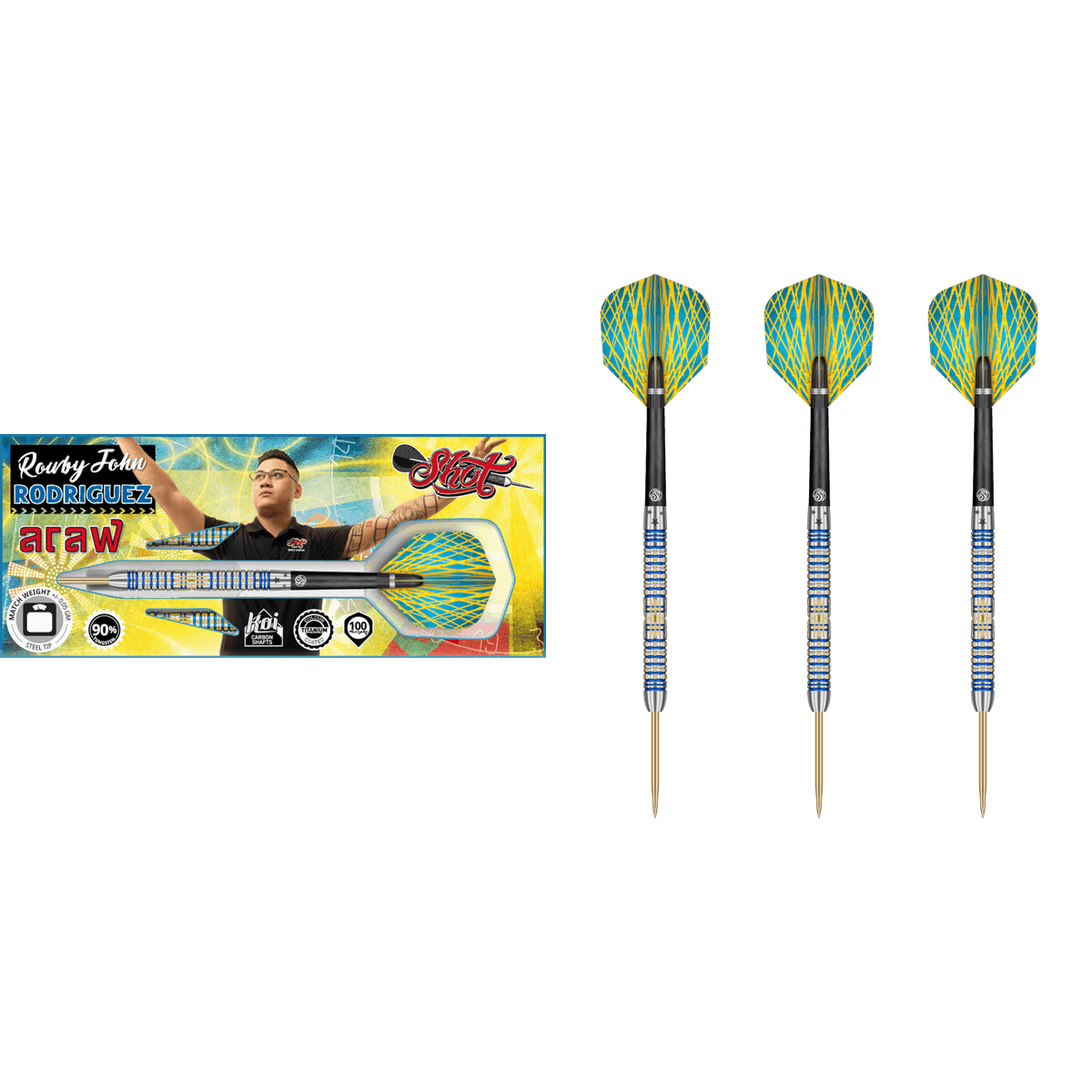 Shot Rowby John Rodriguez Araw Steeldart 90%