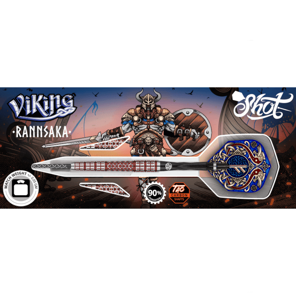 Shot Viking Rannsaka Steel Tip Dart 90%
