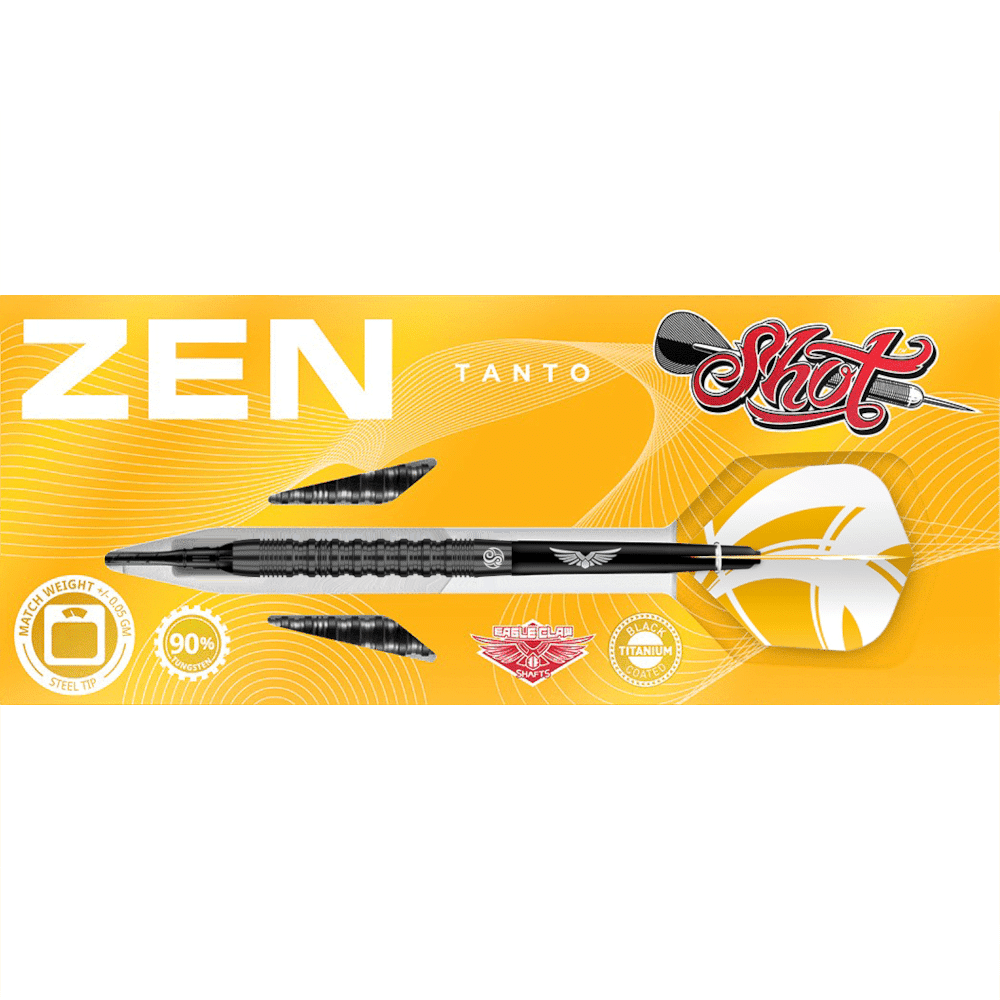 Shot Zen Tanto Soft Tip Dart 90%