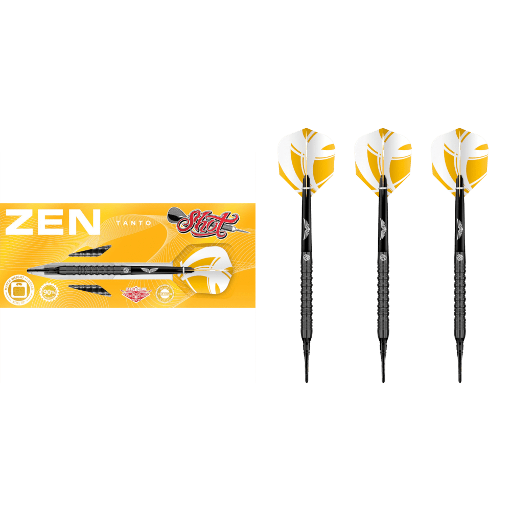 Shot Zen Tanto Soft Tip Dart 90%