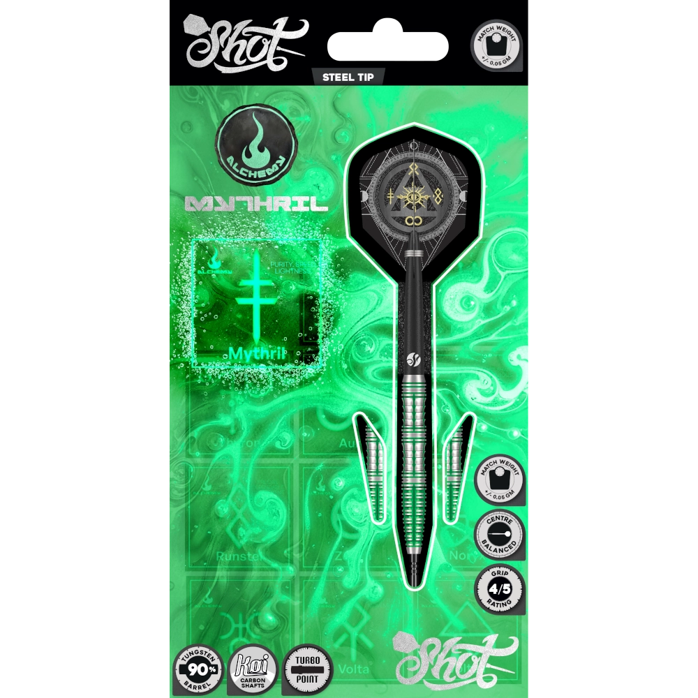 Shot Alchemy Mythril Turbo Points Steeldart - Verpackung