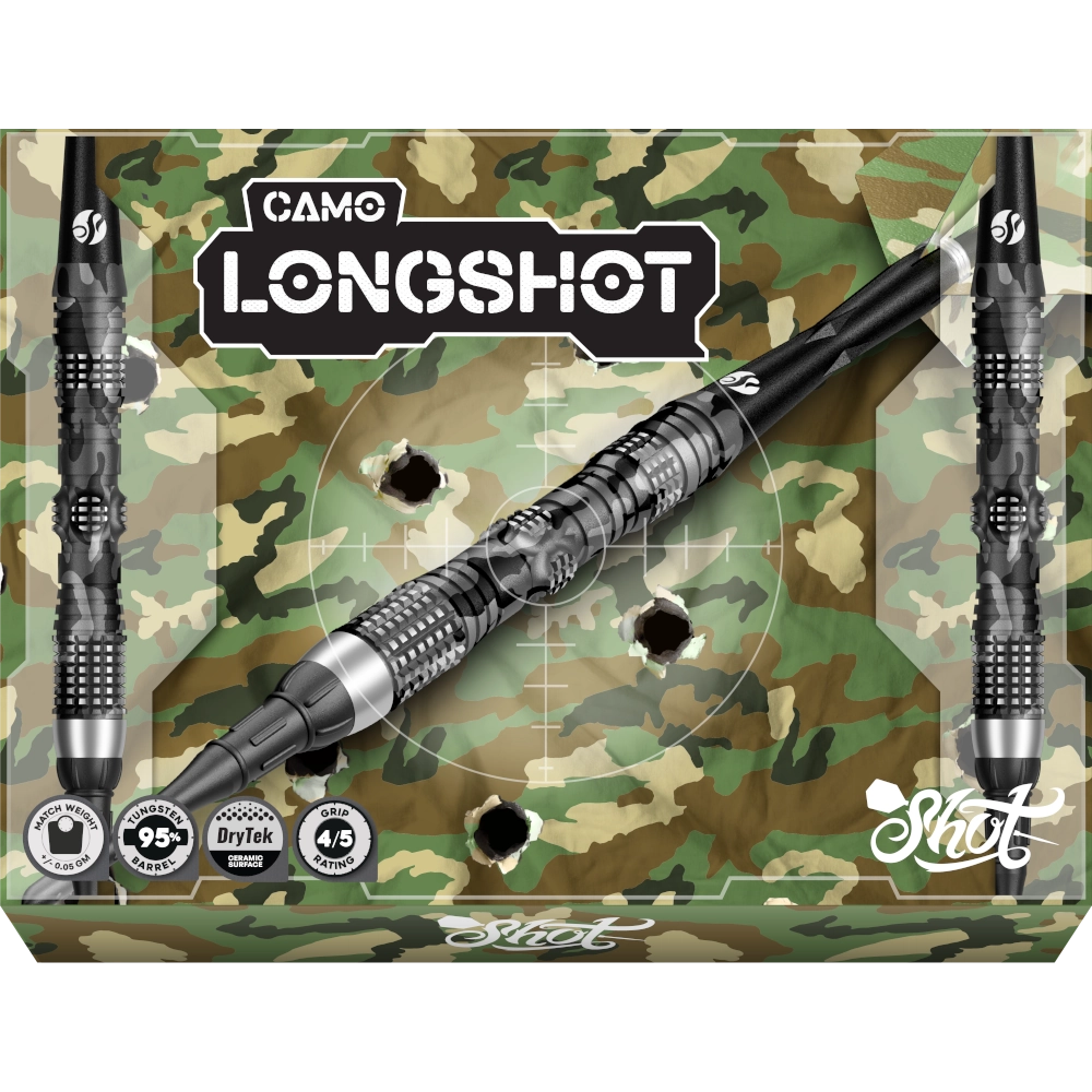 Shot Camo Longshot Softdart - Verpackung