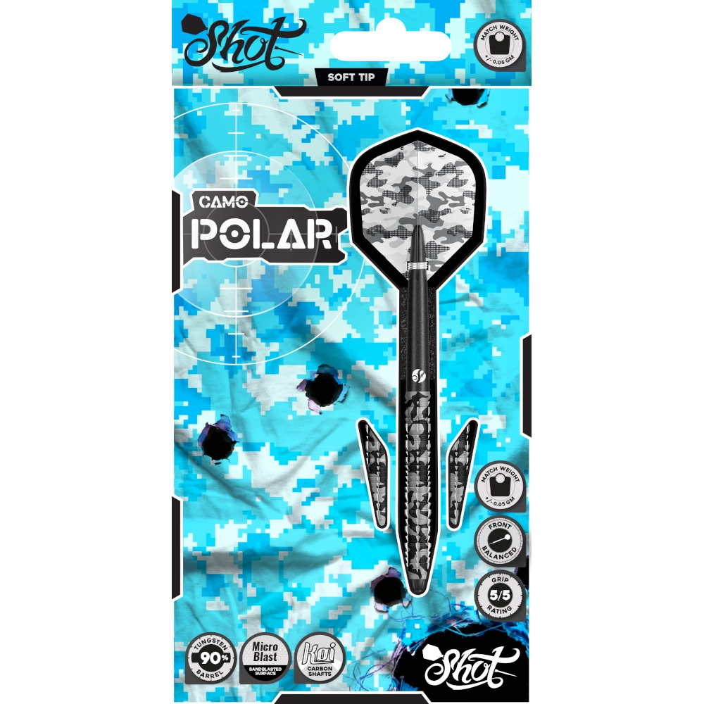 Shot Camo Polar Softdart - Verpackung