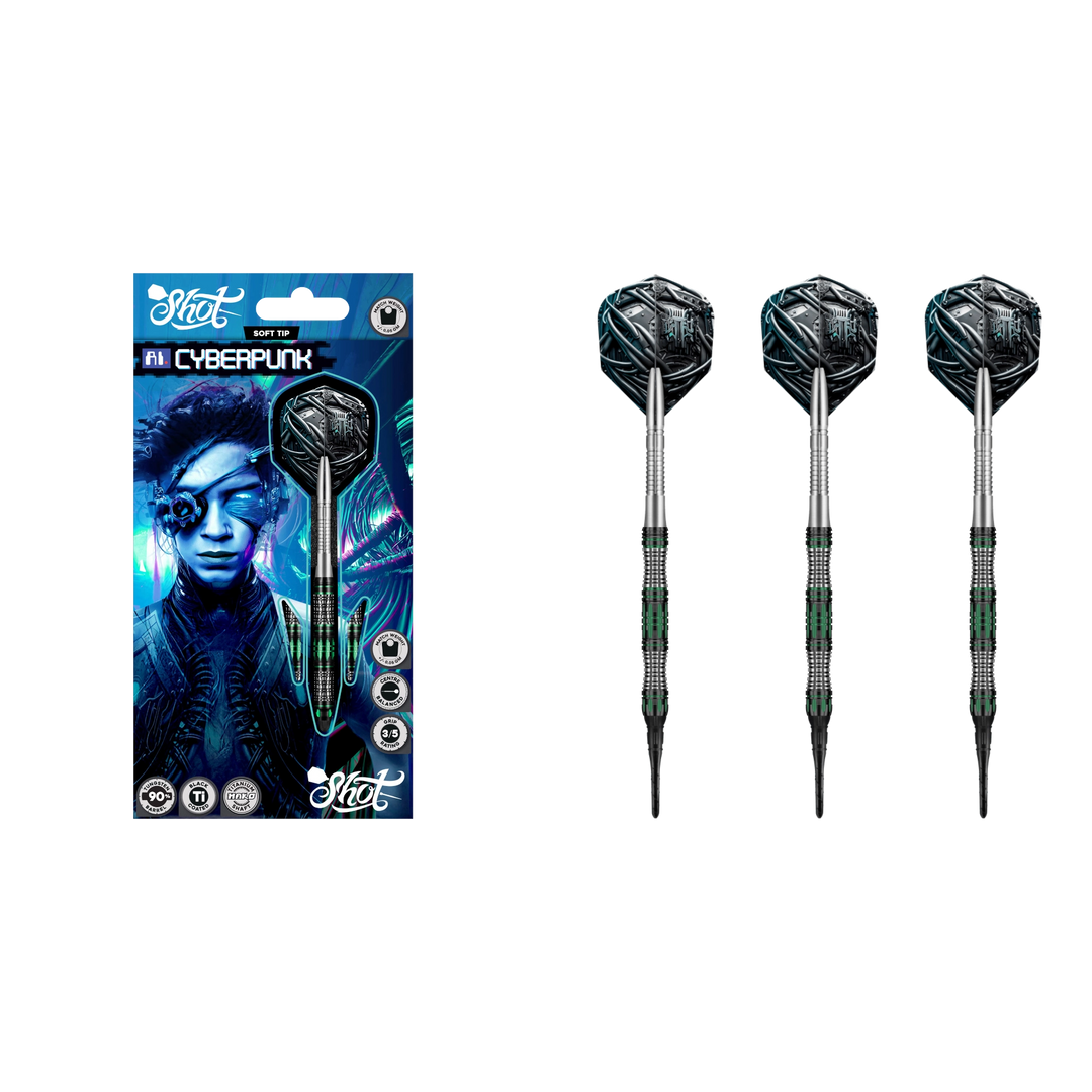 Shot AI Cyberpunk Softdart 90%