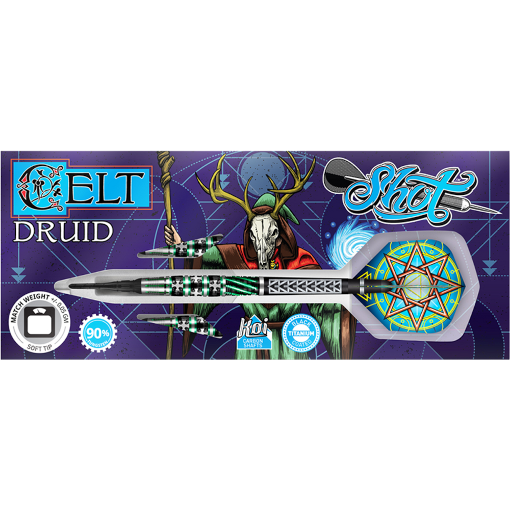 Shot Celt Druid Softdart 90%