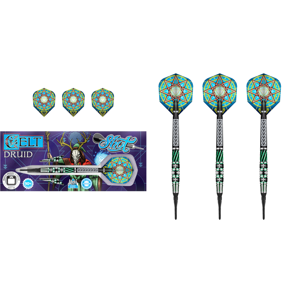 Shot Celt Druid Softdart 90%