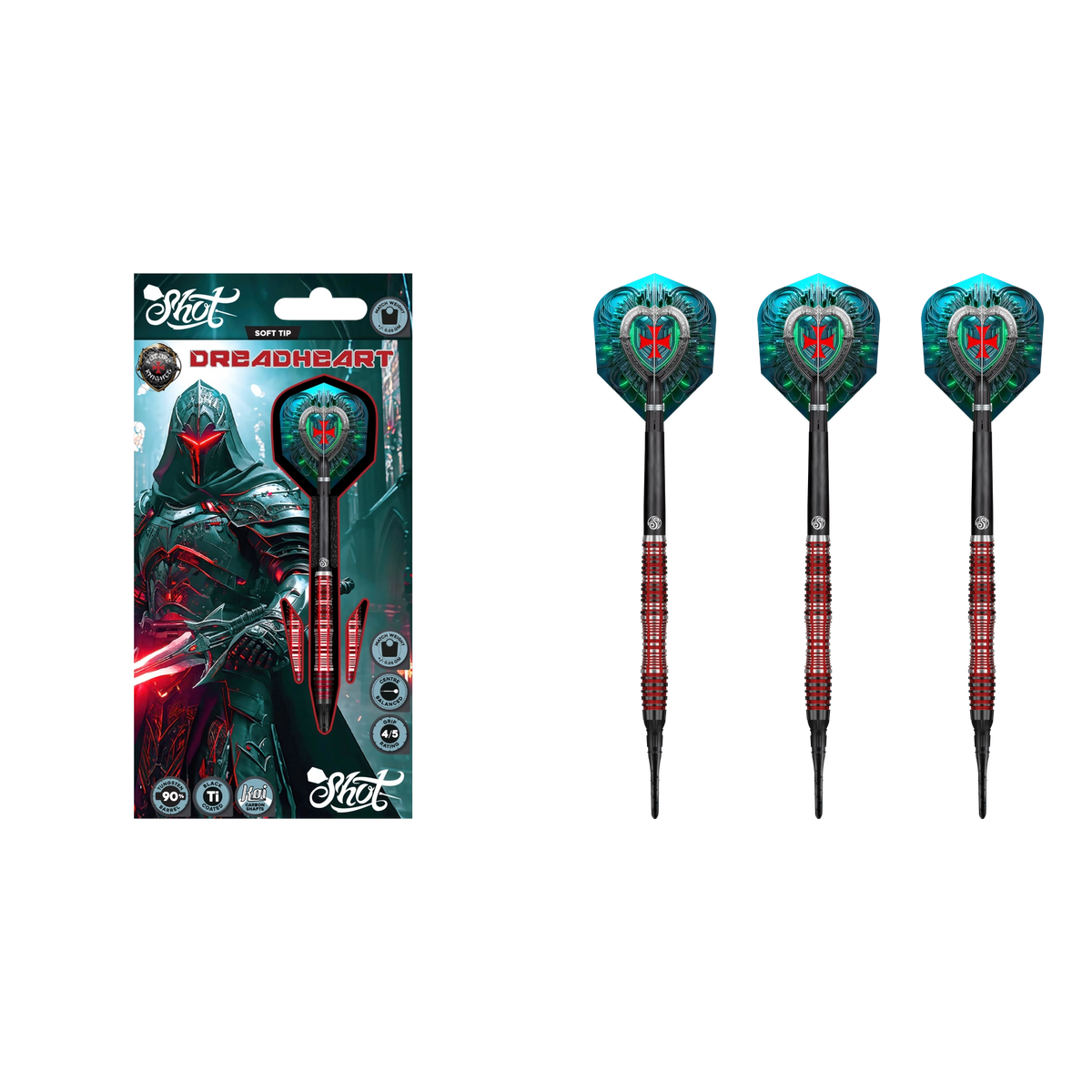 Shot Future Knights Dreadheart Softdart 90%