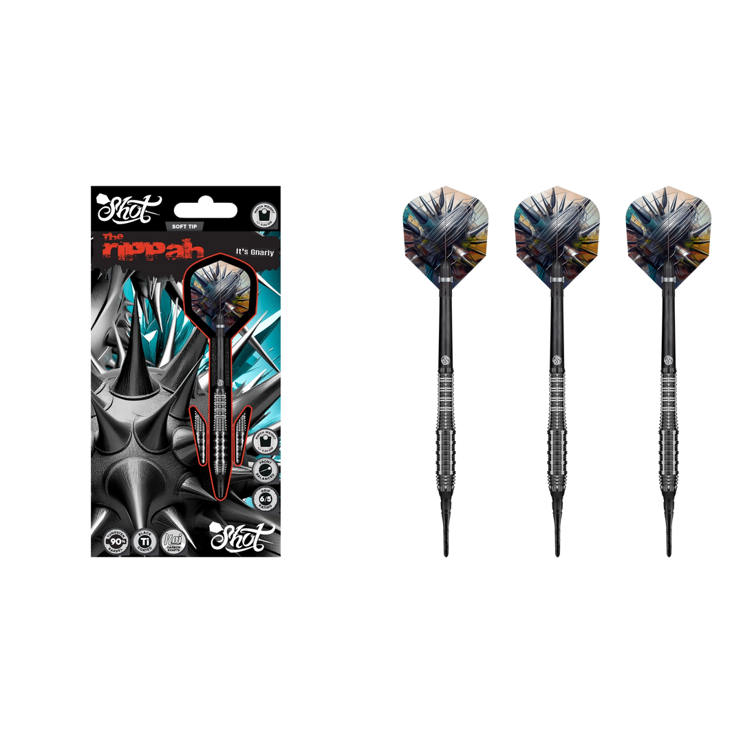 Shot Gnarly Rippah Soft-Tip Dart 90%