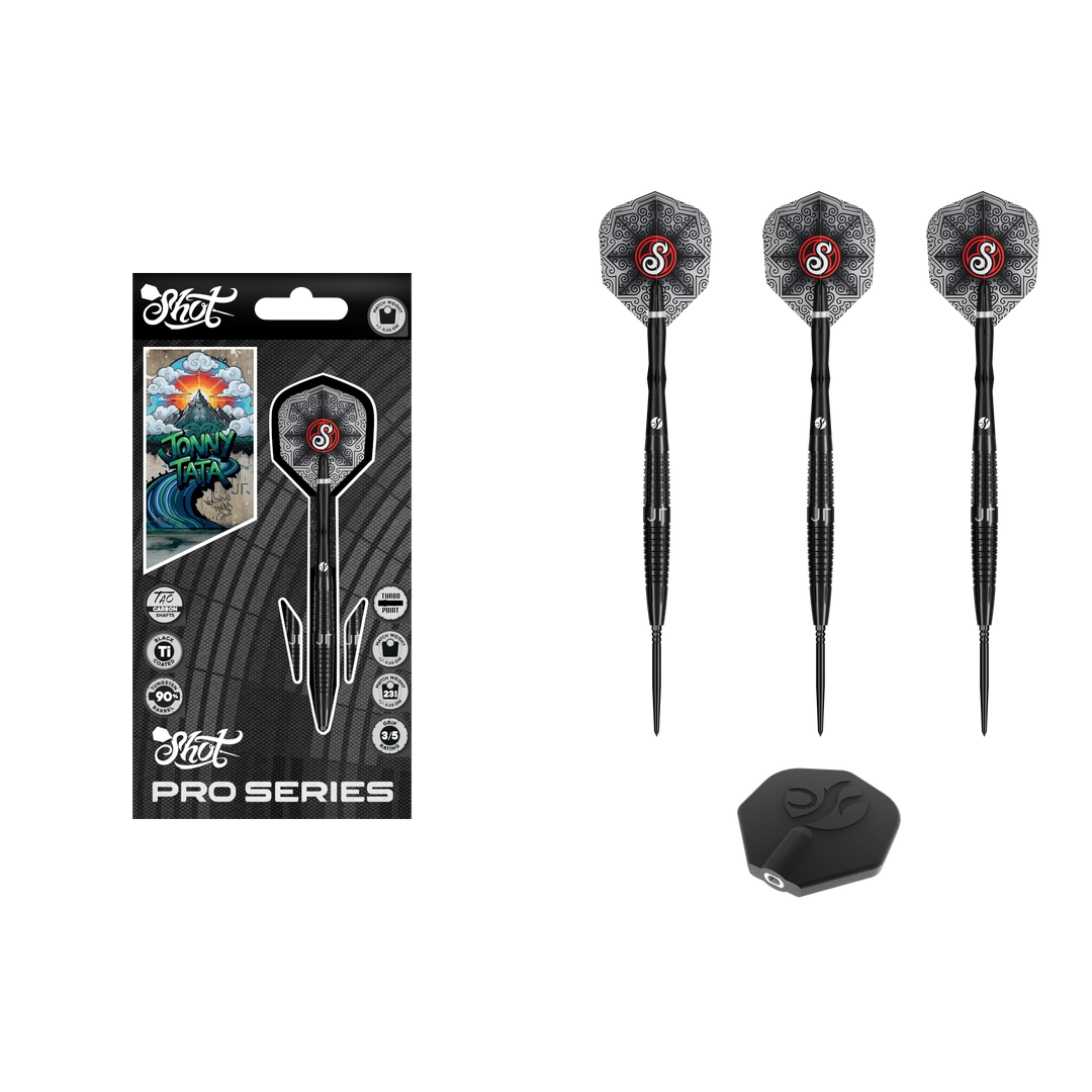 Shot Pro Series Jonny Tata Turbo Point Steeldart 90%