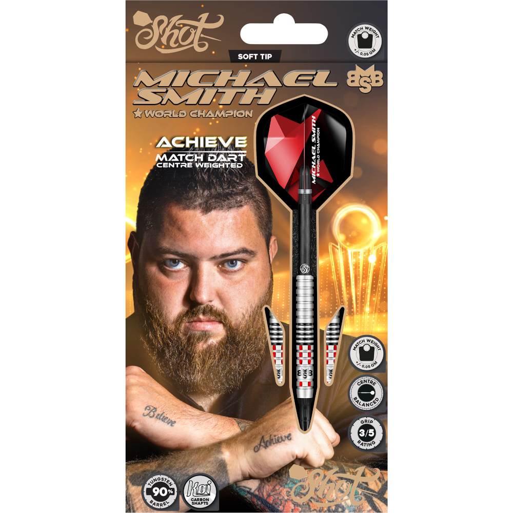 Shot Michael Smith Achieve Softdart 90%