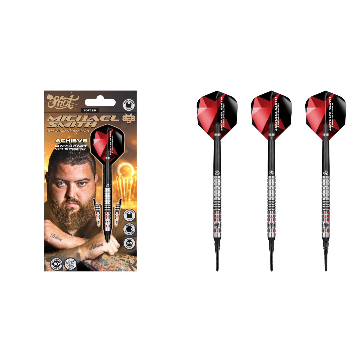 Shot Michael Smith Achieve Softdart 90%