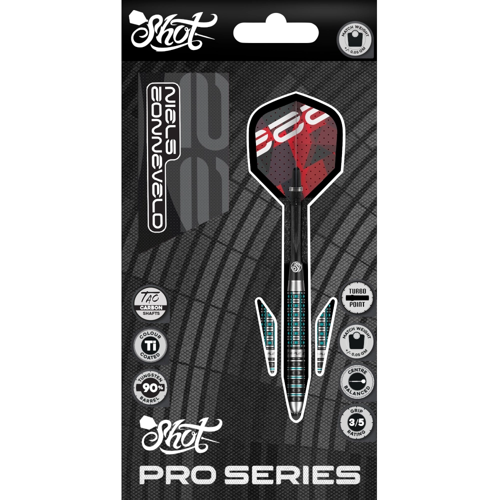 Shot Pro Series Niels Zonneveld Turbo Point Steeldart 90%