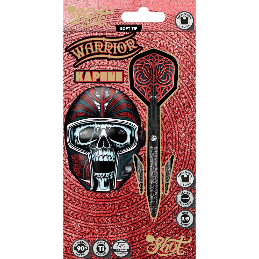 Shot Warrior Kapene Softdart 90%