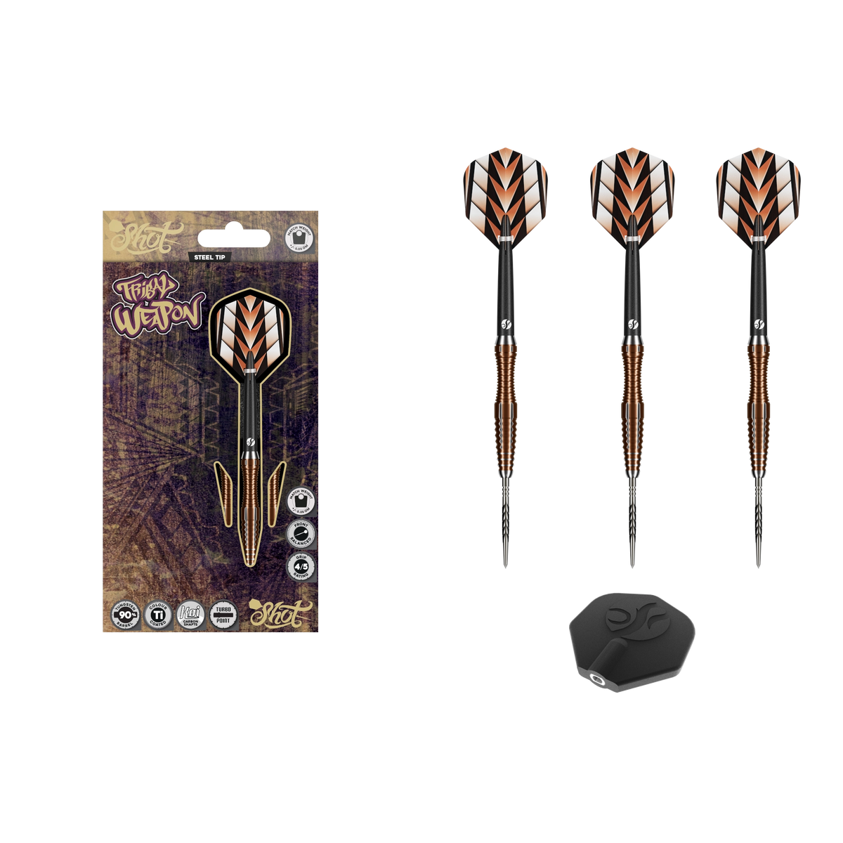 Shot Tribal Weapon 1 Series Turbo Point Steeldart 90%