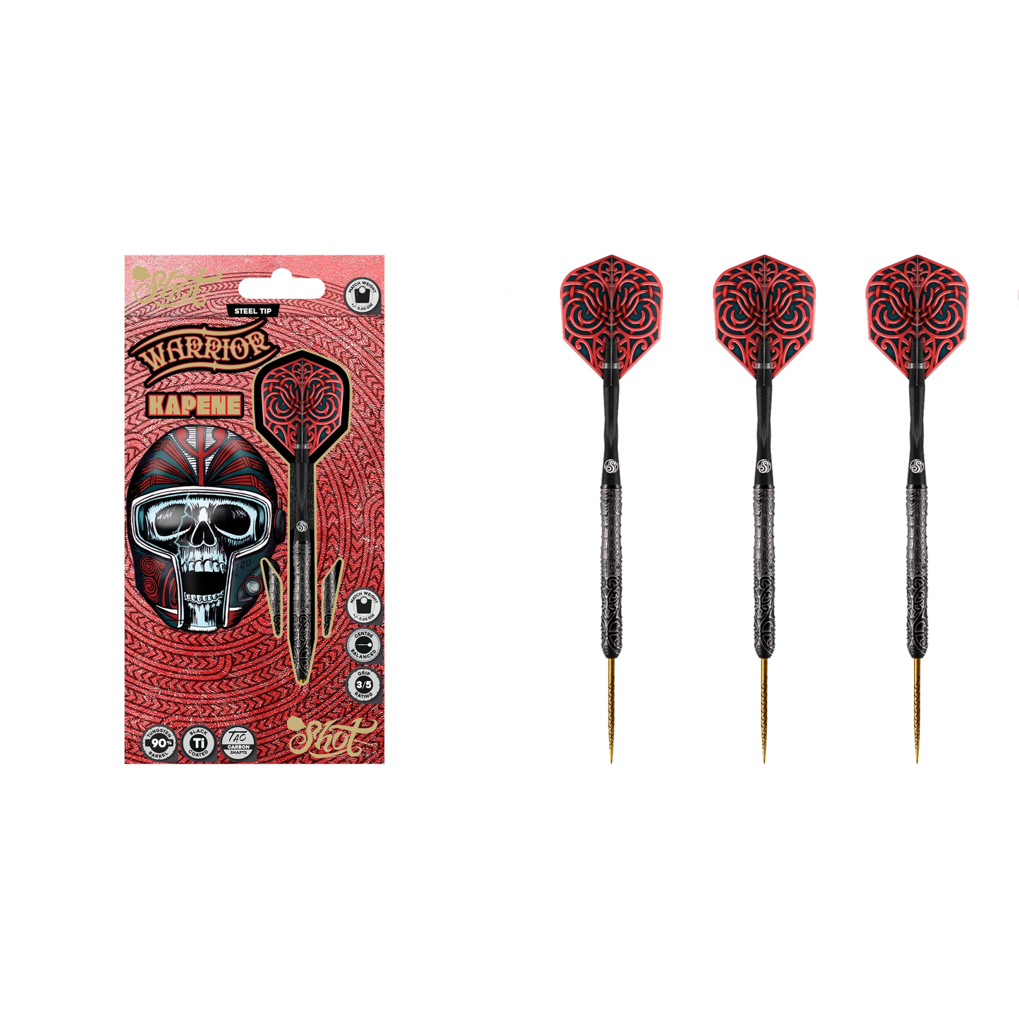 Shot Warrior Kapene Steeldart 90%