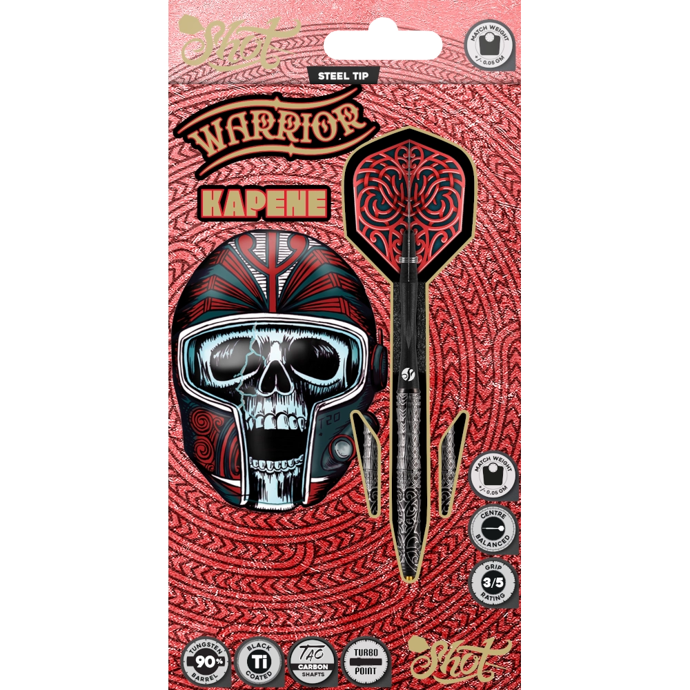 Shot Warrior Kapene Turbo Point Steeldart 90%