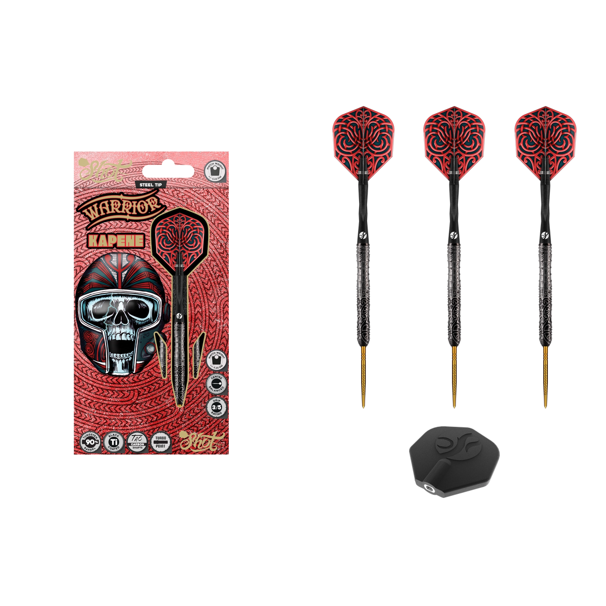 Shot Warrior Kapene Turbo Point Steeldart 90%