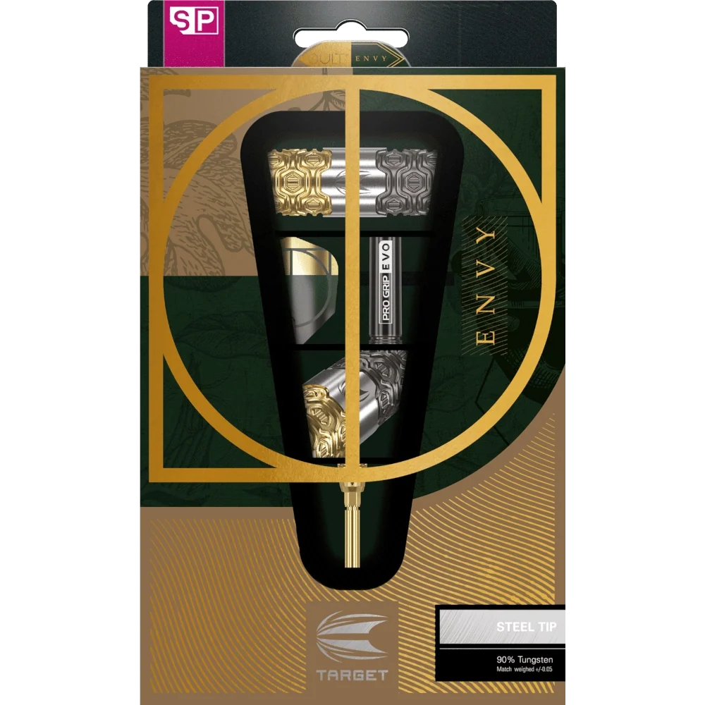 Target Cult Envy 03 Swiss Point Steeldart 90% (Verpackung)