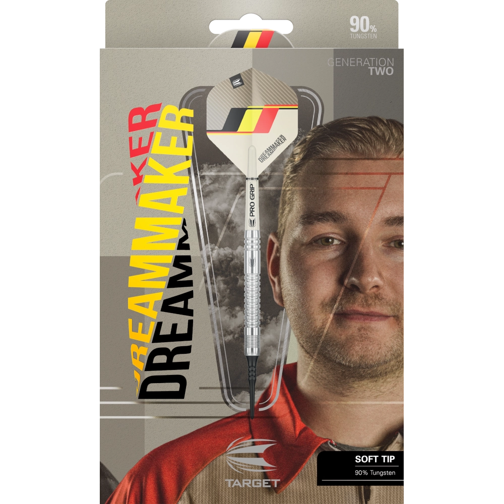 Target Dimitri van den Bergh G2 Soft Tip Darts 90%