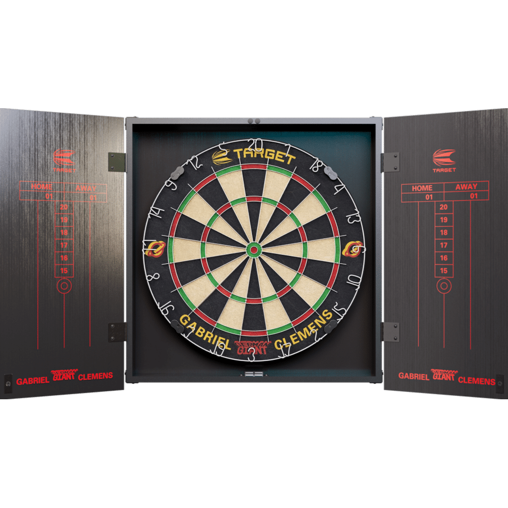 Target Gabriel Clemens Dartboard und Cabinet Set